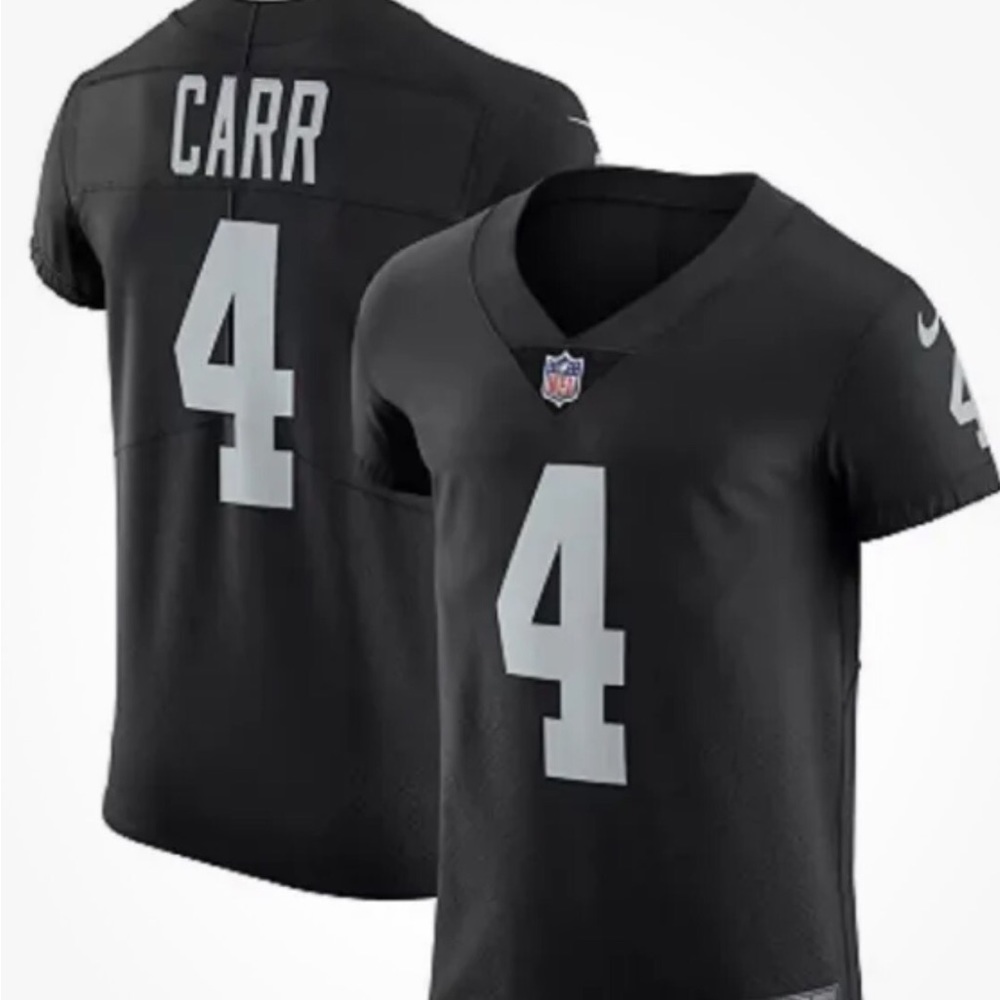 Nike Vapor Fuse Limited Raiders #4 David Carr XL Jersey